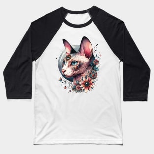 Sphynx Cat Baseball T-Shirt